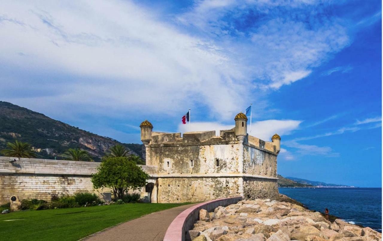 Menton Smartworking And Relax On The Beach, Seaview Exteriér fotografie